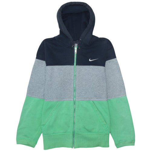 Nike Men's Multicoloured Full Zip Hoodie M Hooded Fleece Sweatshirt