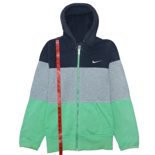 Nike Men's Multicoloured Full Zip Hoodie M Hooded Fleece Sweatshirt
