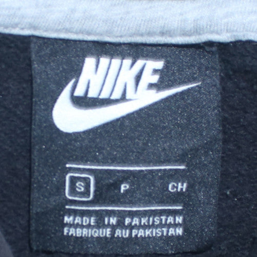 Nike Mens Black Pullover Hoodie Small Fleece Sportswear