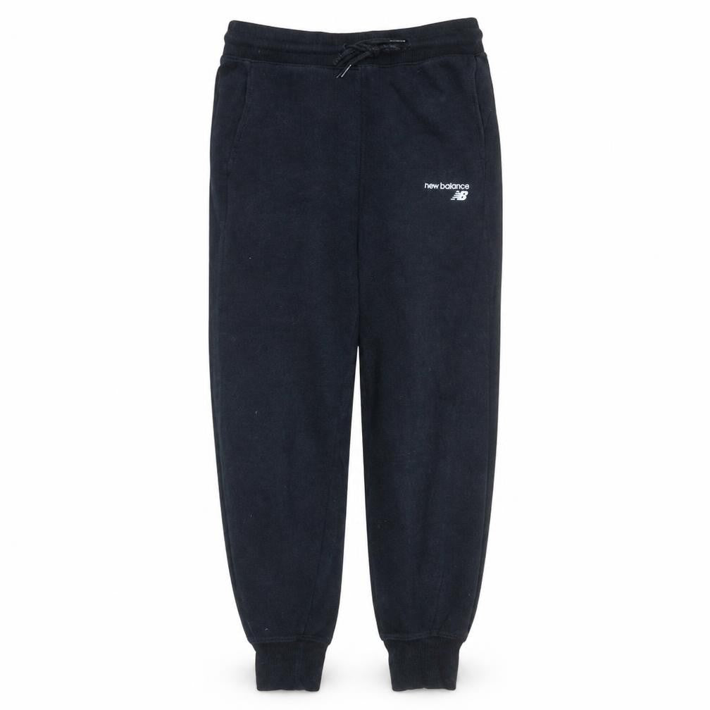 New Balance Men's Black Joggers M Regular Fit Fleece Tapered