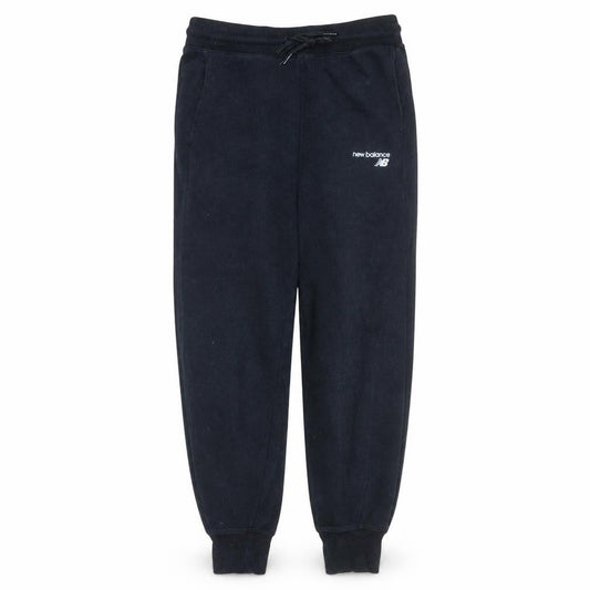 New Balance Men's Black Joggers M Regular Fit Fleece Tapered