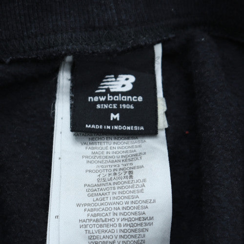 New Balance Men's Black Joggers M Regular Fit Fleece Tapered
