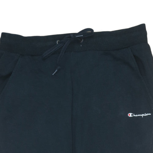 Champion Men's Black L Fleece Sweatpants with Logo