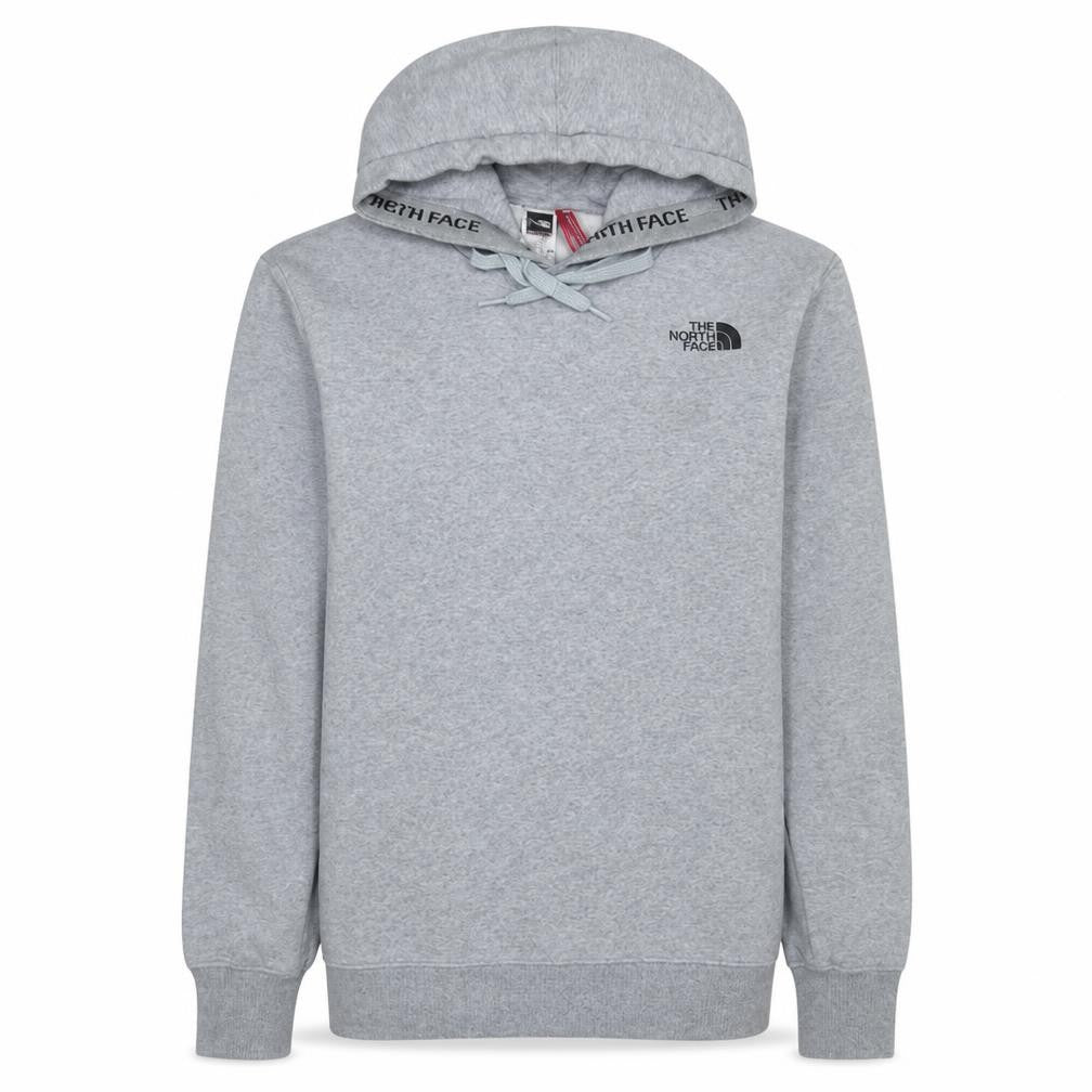 The North Face Men's Grey Pullover Hoodie Size S Regular Fit Logo