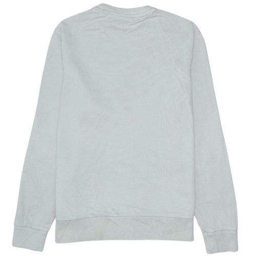 Calvin Klein Men Beige Logo Pullover Sweatshirt M Regular Fit