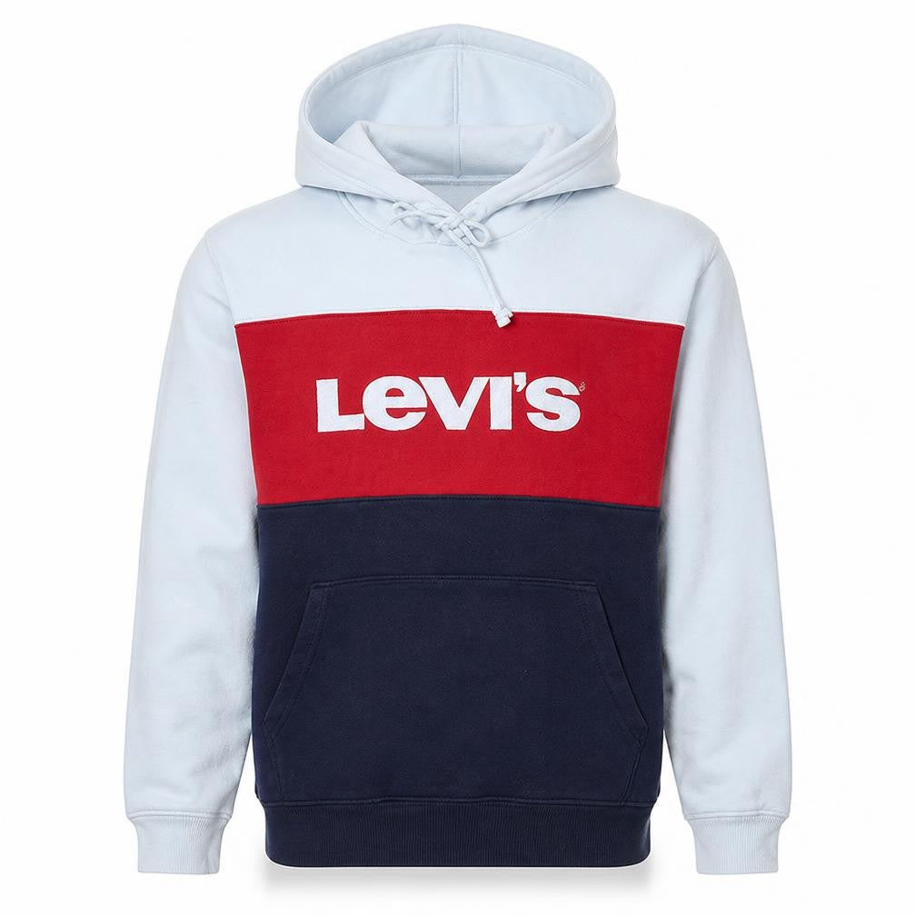 Levi's Mens Multicoloured Small Pullover Hoodie with Logo Print