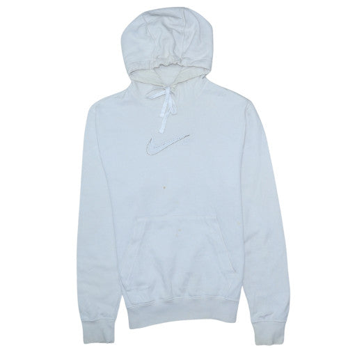 Nike Men's White XS Pullover Hoodie Fleece Sweatshirt