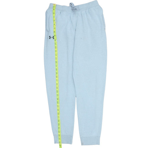 Under Armour Boys Blue Jogger Sweatpants Size YXL 158-166cm Elastic Waist
