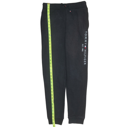 Tommy Hilfiger Men's Black Cotton Jogger Sweatpants Size 14