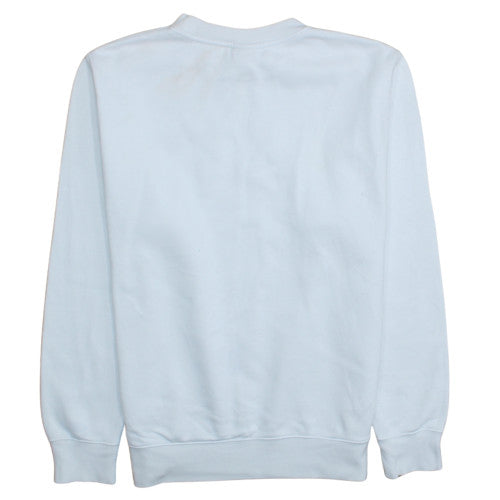 Nike Men's White Pullover Sweatshirt Small Logo Crew Neck