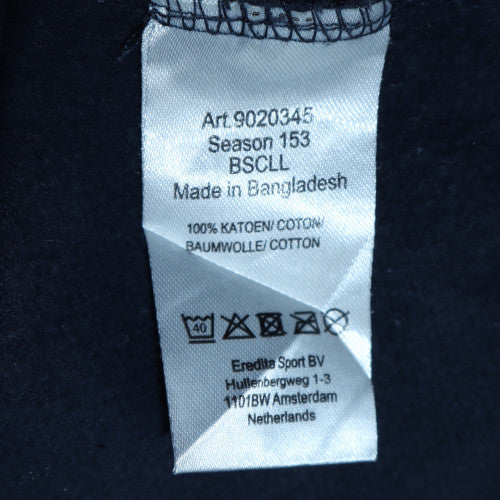 Ellesse Men's Blue Full Zip Hoodie Size M Cotton Logo Sweatshirt