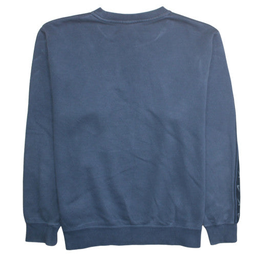 Nike Men's Blue Logo Crew Neck Pullover Sweatshirt Size L