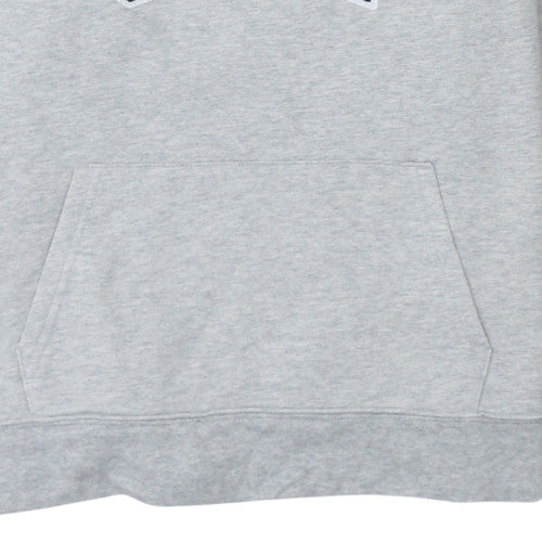 GAP Men's Grey XL Pullover Hoodie with Logo Print