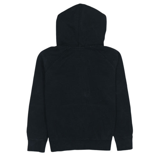 Nike Air Boys Black 1/2 Zip Hoodie Medium 137-147cm Cotton Blend