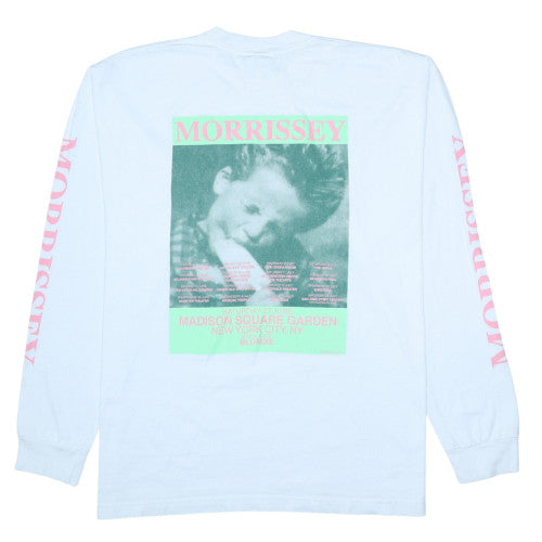 Bayside Men’s White Morrissey Long Sleeve Band T-Shirt XL