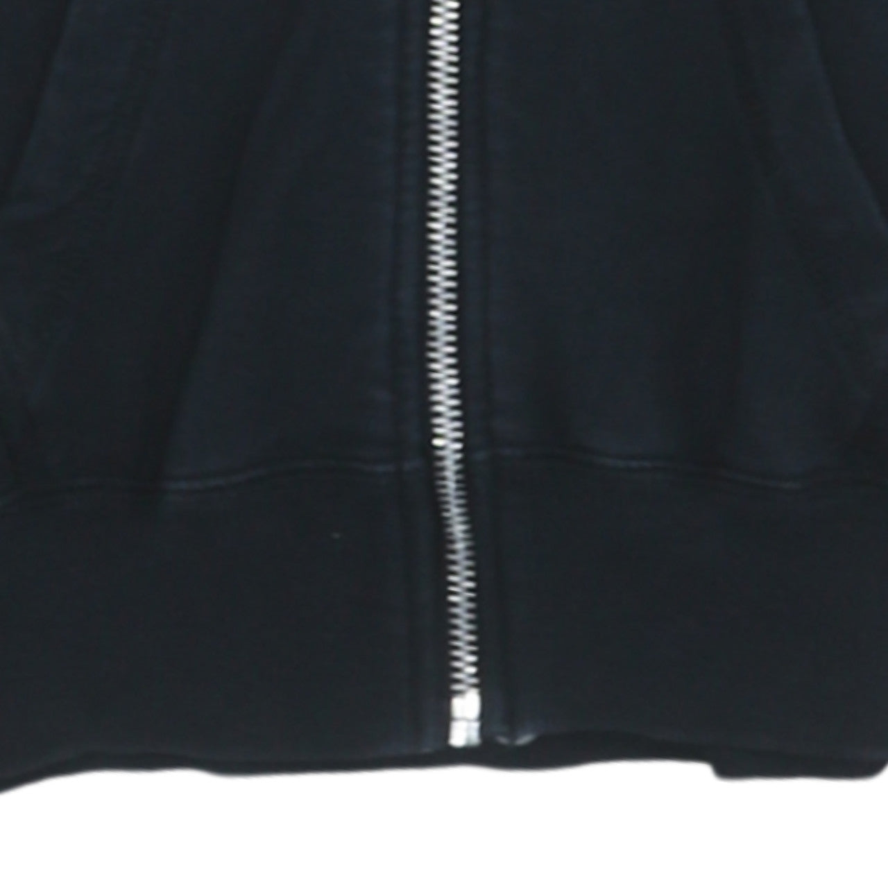 Nike Womens Black Full Zip Hoodie XS Cotton Blend