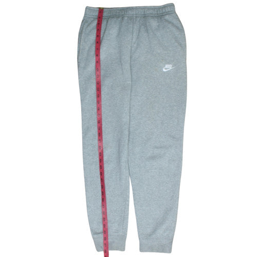 Nike Men’s Grey Fleece Sweatpants M Regular Fit Sportswear