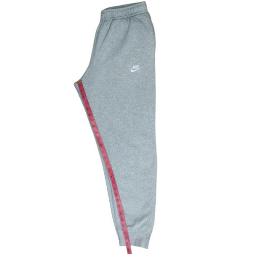 Nike Men’s Grey Fleece Sweatpants M Regular Fit Sportswear