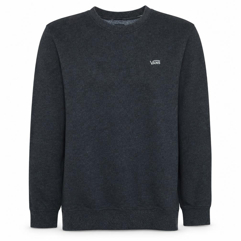 Vans Men's Black Medium Pullover Sweatshirt Crew Neck Fleece