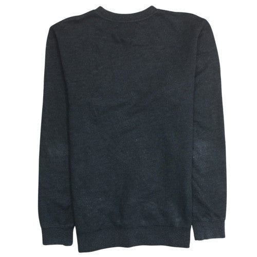 Vans Men's Black Medium Pullover Sweatshirt Crew Neck Fleece