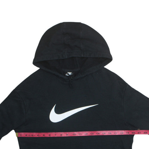 Nike Men's Black XS Pullover Hoodie Fleece with Logo Graphic