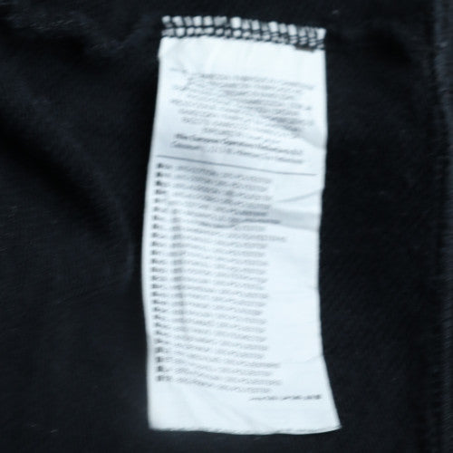 Nike Men's Black XS Pullover Hoodie Fleece with Logo Graphic