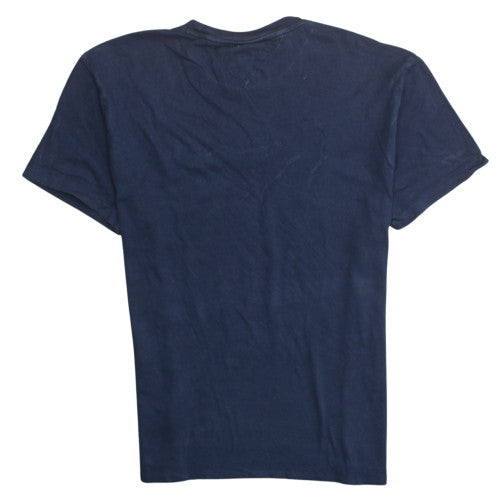 Tommy Jeans Men's Navy Short Sleeve Cotton Graphic T-Shirt Size L