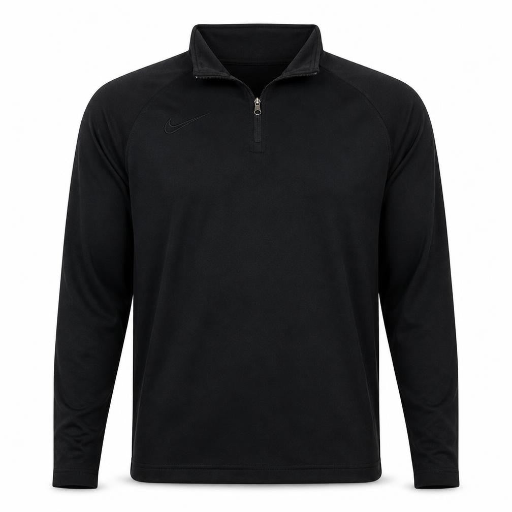 Nike Dri-FIT Men's Black S 1/4 Zip Athletic Sweatshirt