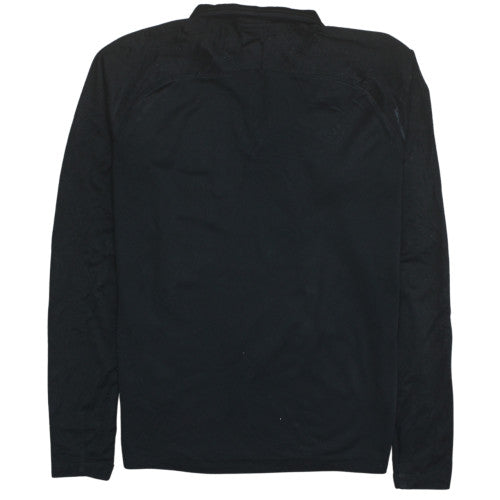 Nike Dri-FIT Men's Black S 1/4 Zip Athletic Sweatshirt