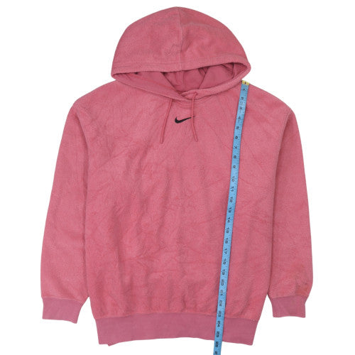 Nike Women’s Pink Pullover Hoodie Medium Hooded Sweatshirt
