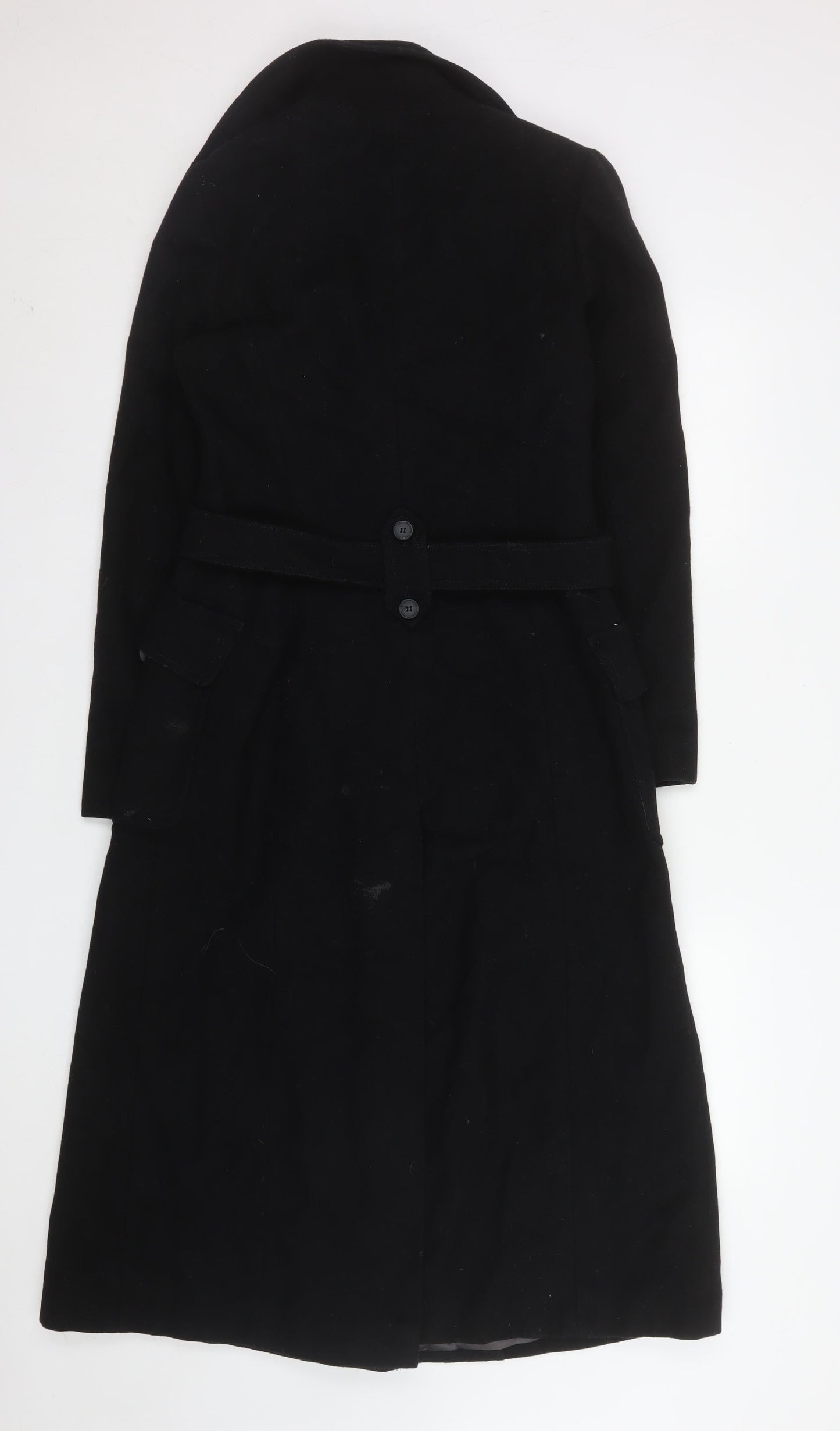 Rocha.John Rocha Women's Black Wool Trench Coat Size 10