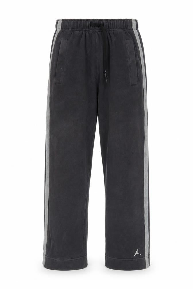 Jordan Men's Black M Track Pants with Side Stripes