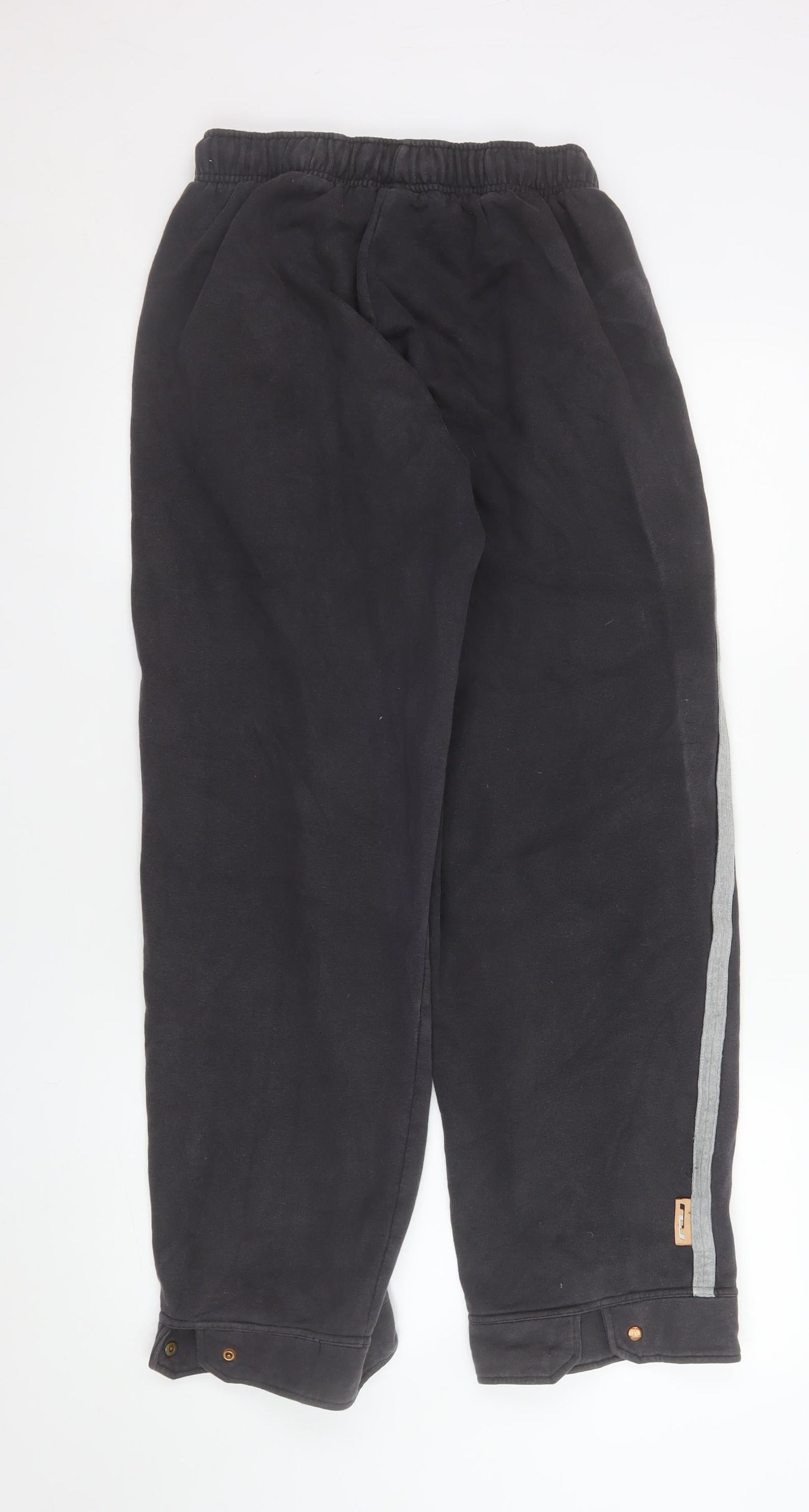 Jordan Men's Black M Track Pants with Side Stripes