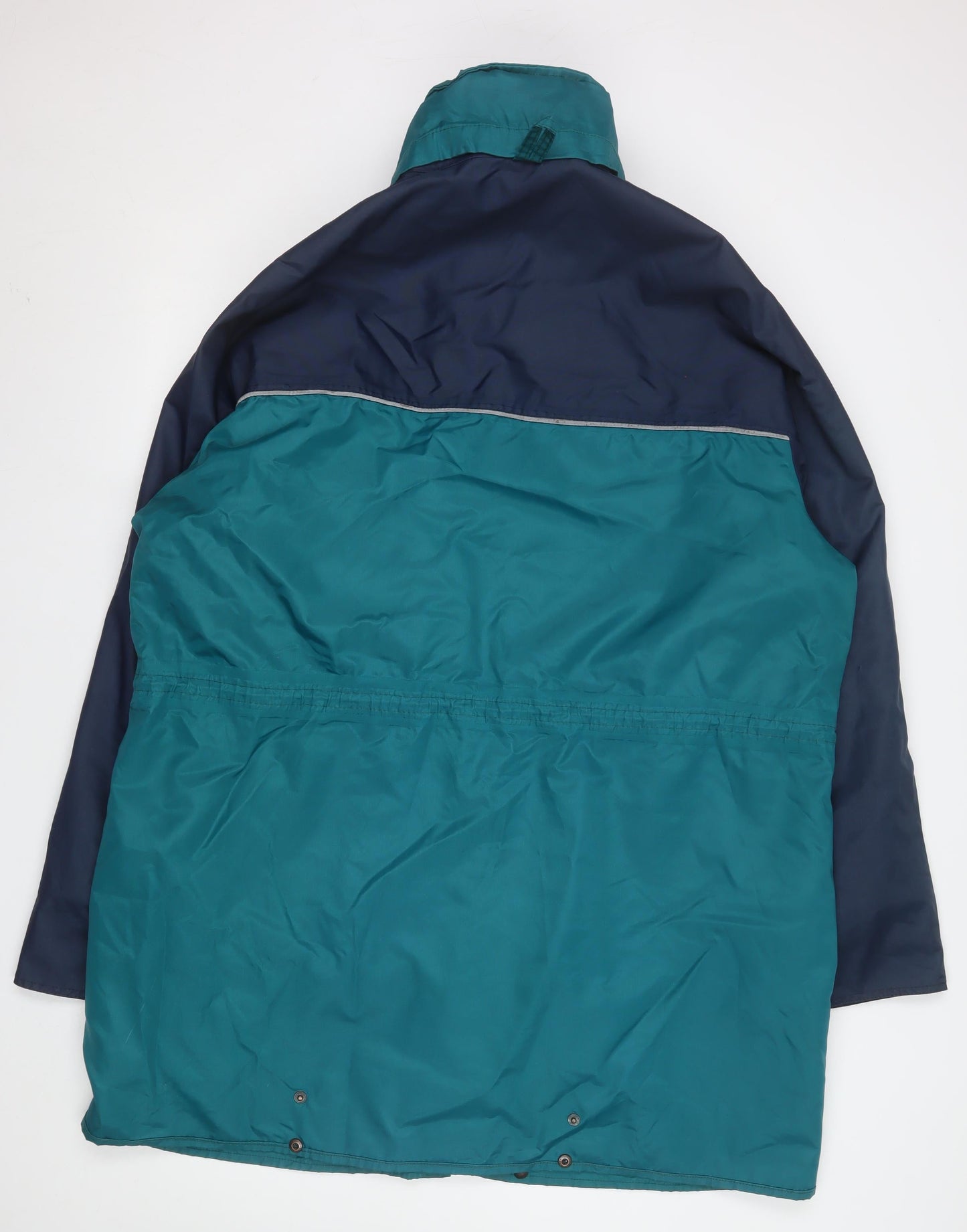 Kind Workwear Mens Teal & Navy XXL Waterproof Parka Jacket