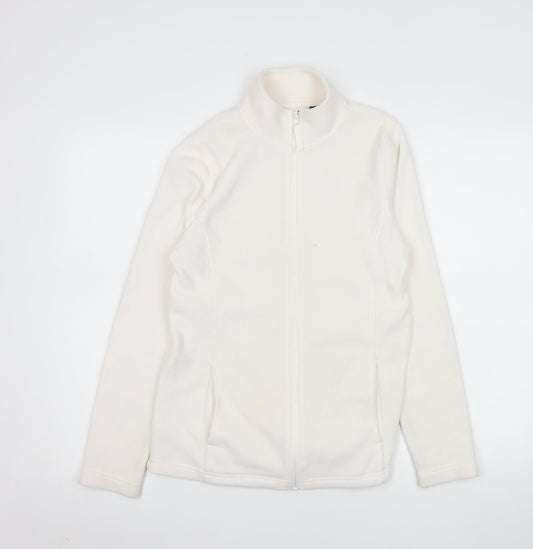 St. Bernard for Dunnes Stores Women's Ivory Full Zip Fleece Sweatshirt S