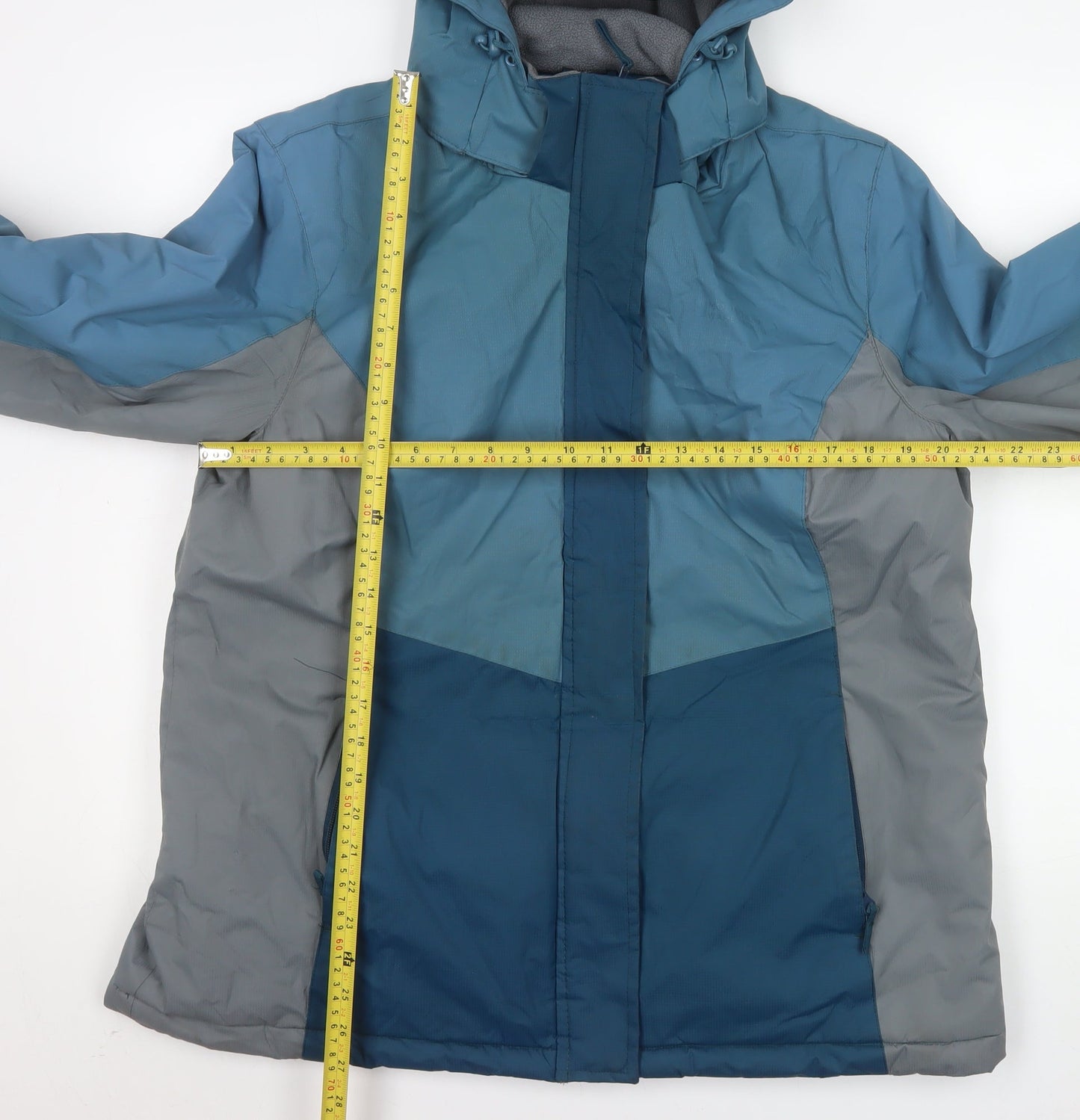 Mountain Warehouse Women's Blue Ski Jacket Size 18 Water Resistant