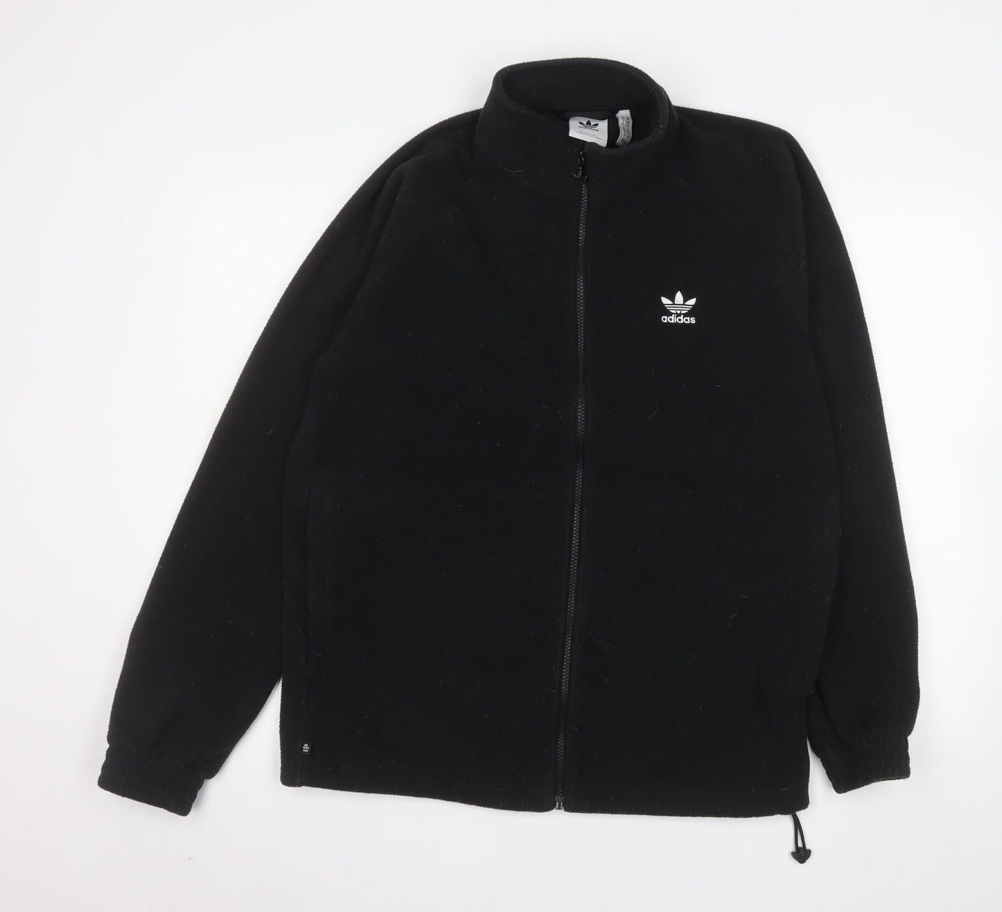 adidas Men's Black Fleece Full Zip Jacket M Regular Fit