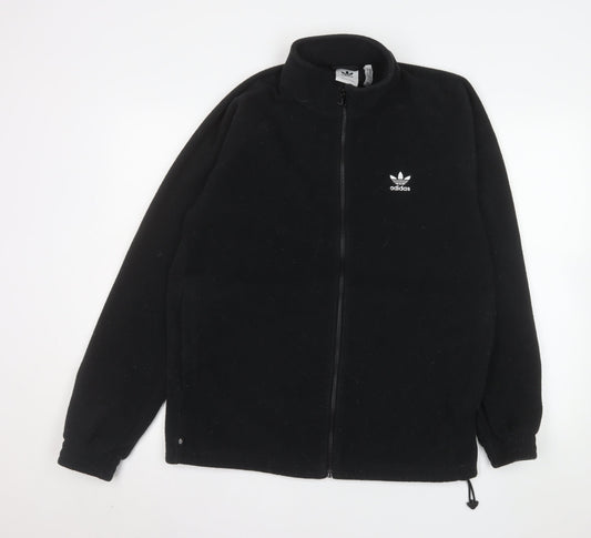 adidas Men's Black Fleece Full Zip Jacket M Regular Fit