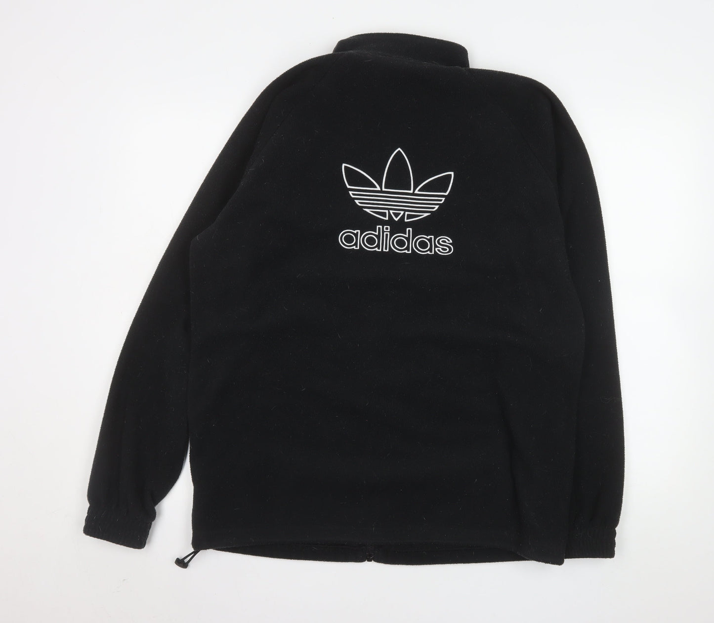adidas Men's Black Fleece Full Zip Jacket M Regular Fit