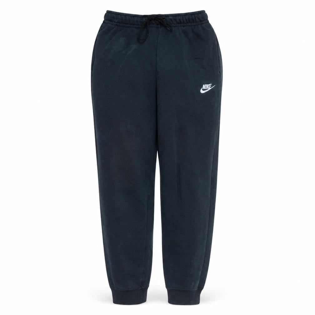 Nike Women's Black Fleece Sweatpants Small with Drawstring Comfort Fit