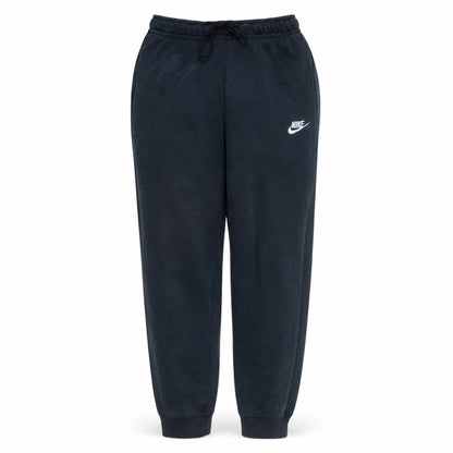 Nike Women's Black Fleece Sweatpants Small with Drawstring Comfort Fit