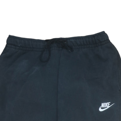 Nike Women's Black Fleece Sweatpants Small with Drawstring Comfort Fit