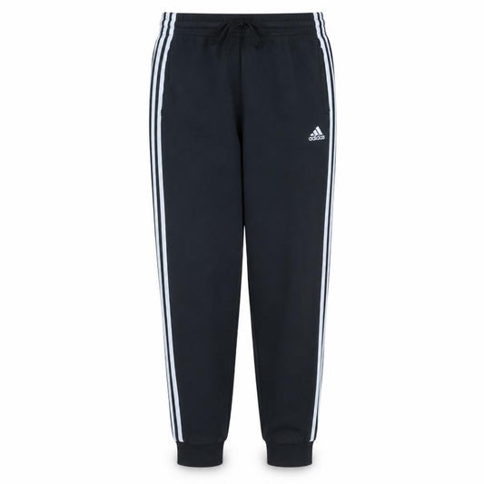 Adidas Womens Black Jogger Trousers L Fleece Elastic Waist