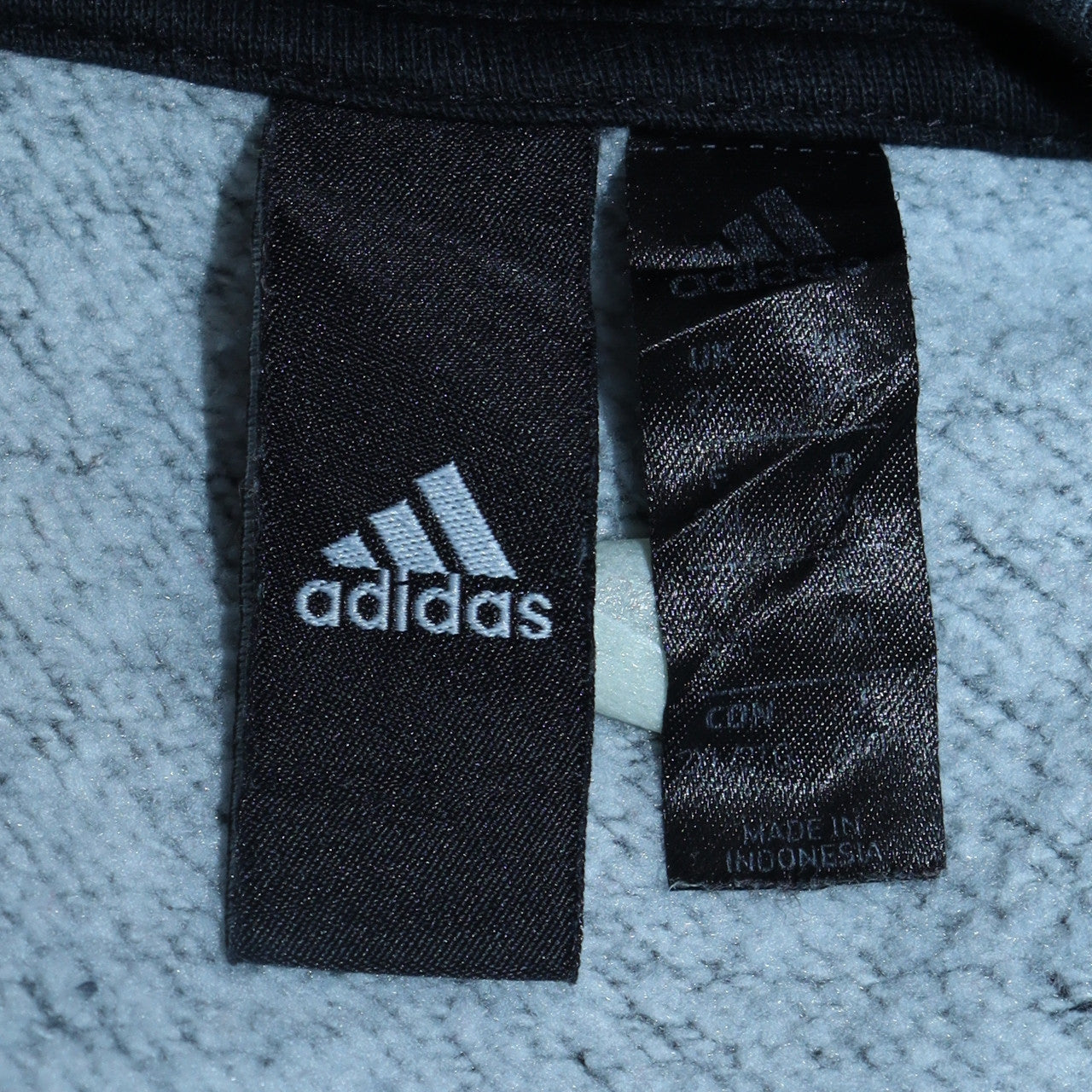 adidas Men's Grey Pullover Sweatshirt Size L Crew Neck Fleece