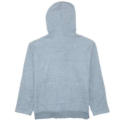 Lacoste Live Mens Grey Full Zip Cotton Hoodie Size S