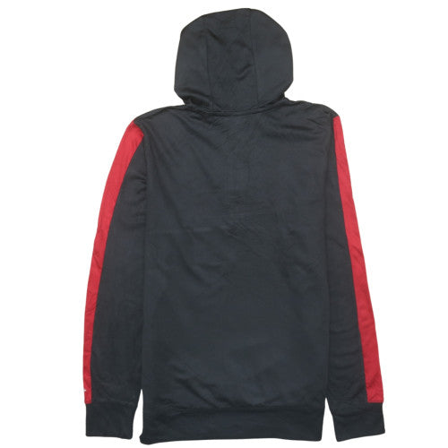 Jordan Boys Black Red Half Zip Hoodie XL 13-15 Years Fleece Sweatshirt
