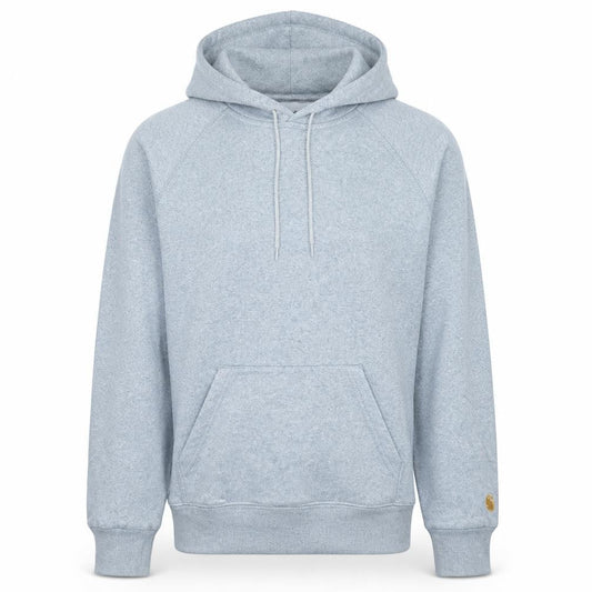 Carhartt Men's Grey Pullover Hoodie Work In Progress Medium Fleece Lined