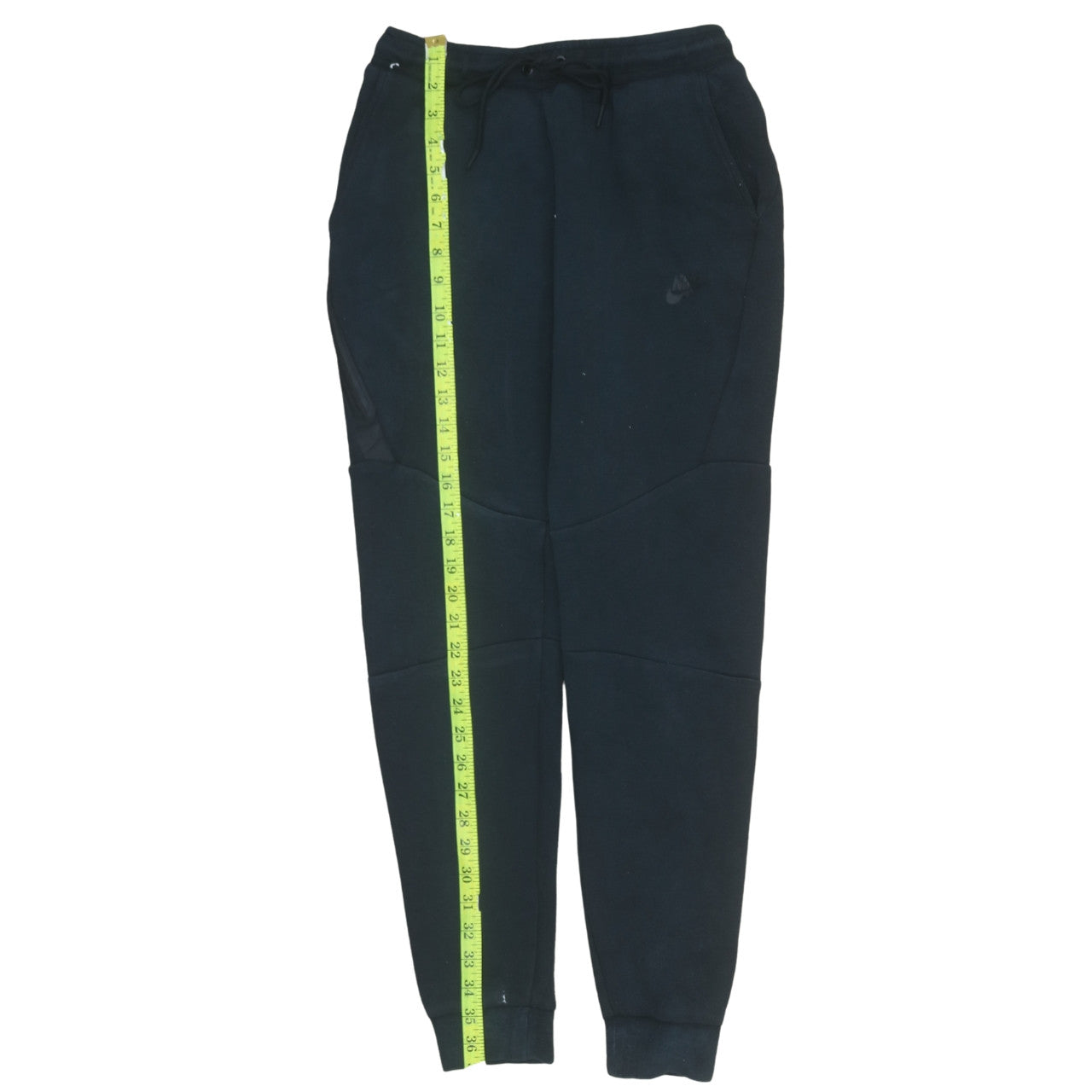 Nike Men's Black Fleece Jogger Trousers Size S Regular Fit
