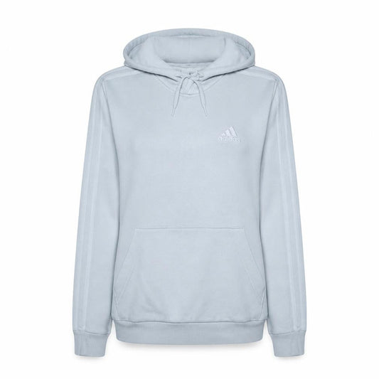 Adidas Women’s Light Grey Pullover Hoodie Size S Cotton Blend