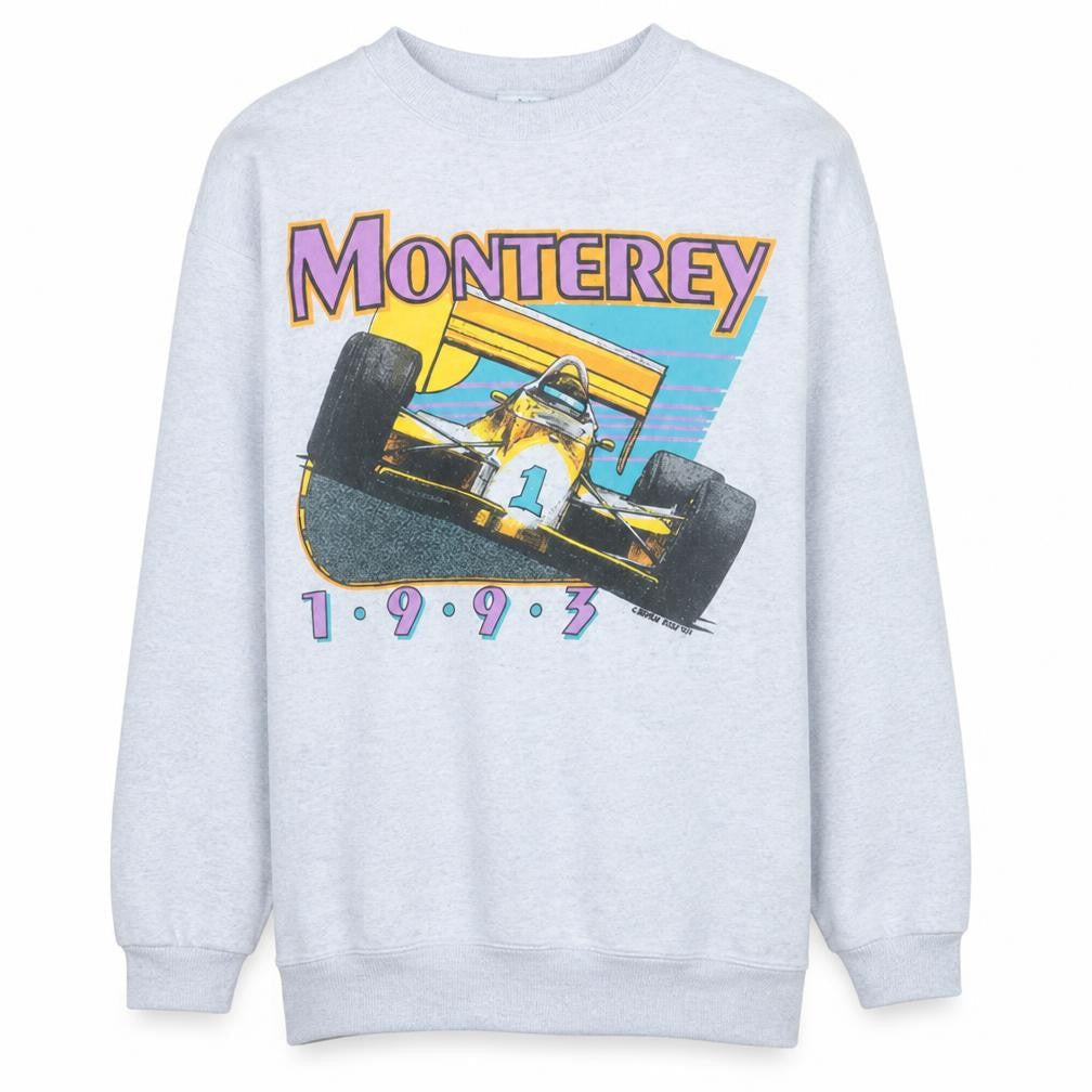 Tultex Women's Grey Monterey 1993 Graphic Pullover Sweatshirt Medium